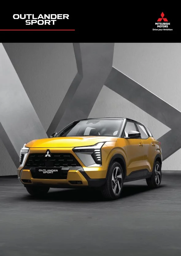 OUTLANDER SPORT BROCHURE COVER PAGE Brand New Car Mitsubishi Bangladesh