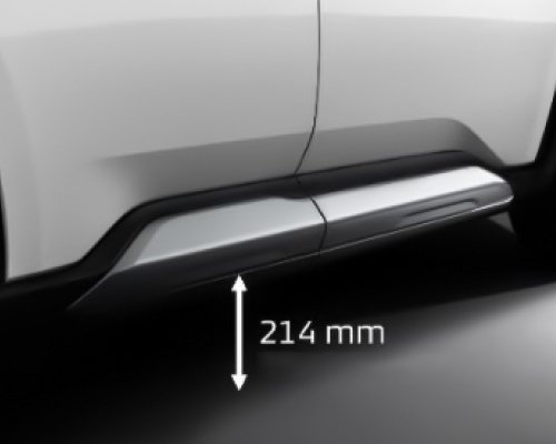 Ground-clearance 214 MM Ground Clearance