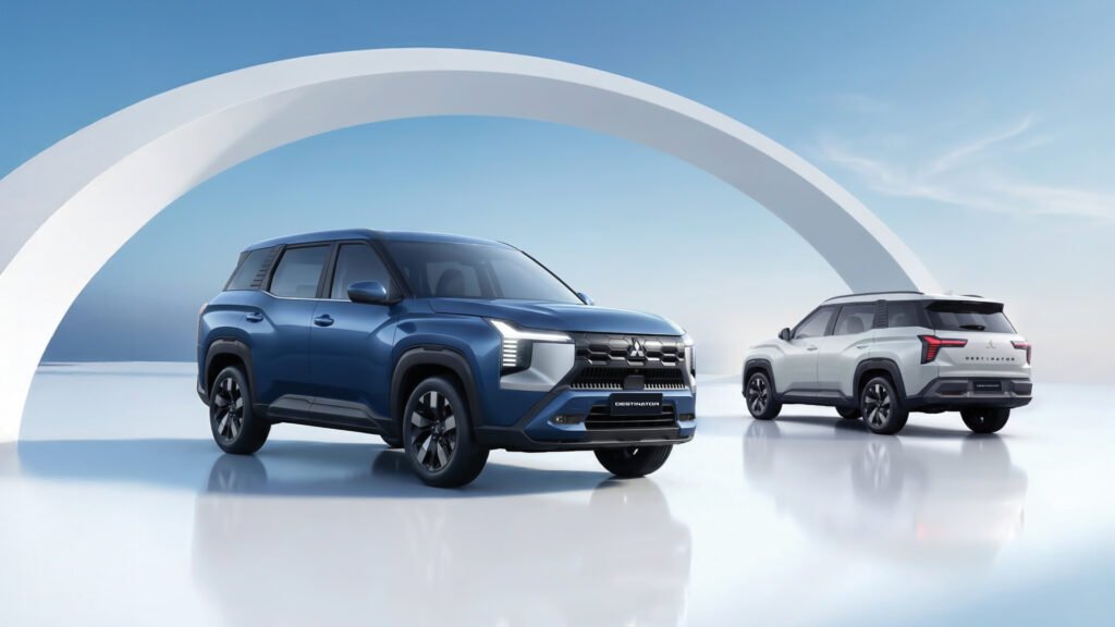 Mitsubishi Destinator website Brand New Car Mitsubishi Bangladesh Blue and white Mitsubishi Destinator SUVs