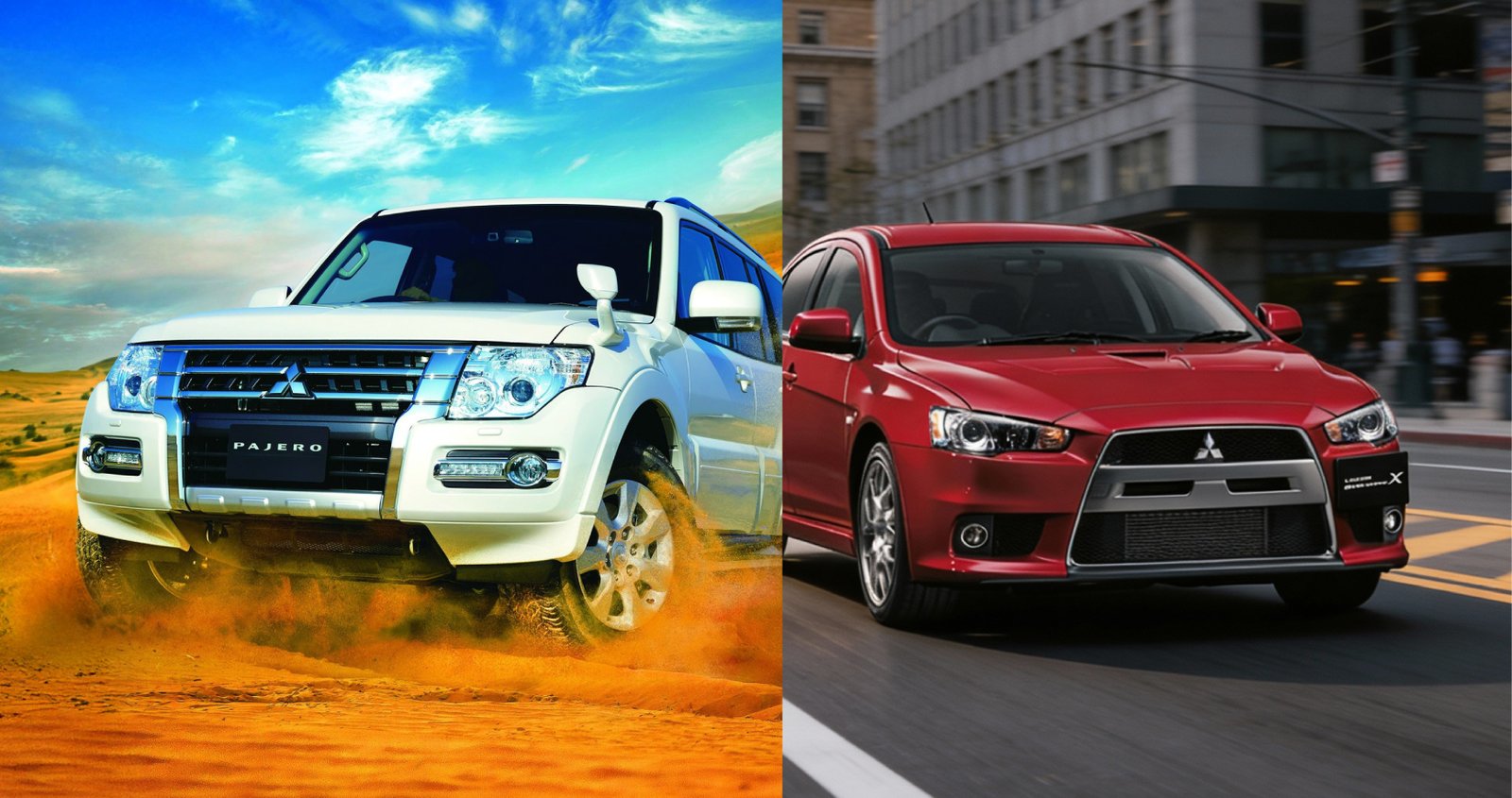 PAJERO-&-LENCER The DNA of Legends