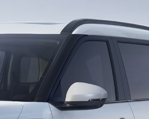 Roof rail Power Door Mirror with side Indicator